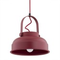 czerwona lampa Argon DAKOTA 8286 lampa wisząca 1 pł.