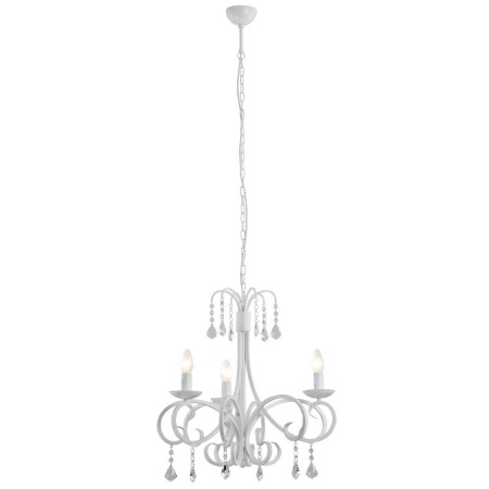 biała lampa Argon DIADEMA 6271 żyrandol 3 pł.