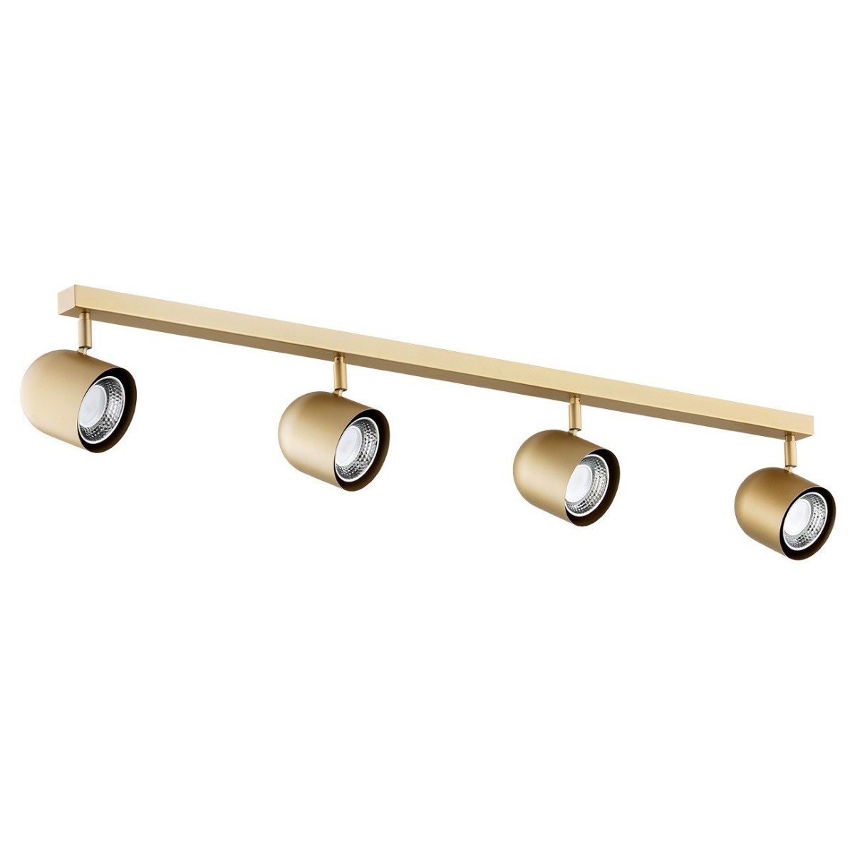 złota lampa Argon ISOLA 1810 plafon 4 pł.