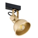 czarna lampa Argon LENORA 7144 plafon 2 pł.