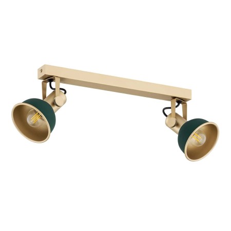 złota lampa Argon LENORA 7143 plafon 2 pł.