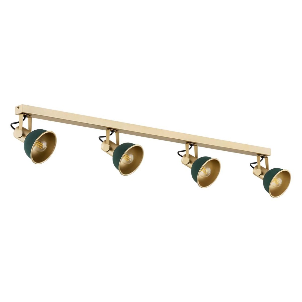 złota lampa Argon LENORA 1800 plafon 4 pł.