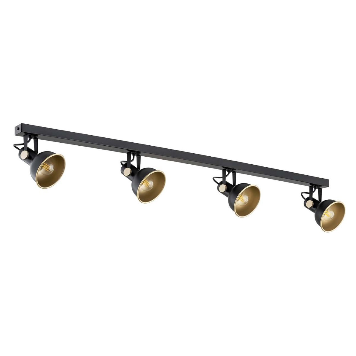 złota lampa Argon LENORA 1799 plafon 4 pł.