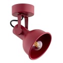 czerwona lampa Argon LENORA 8298 kinkiet / plafon 1 pł.