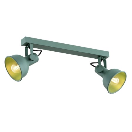 zielona lampa Argon LENORA 7174 plafon 2 pł.