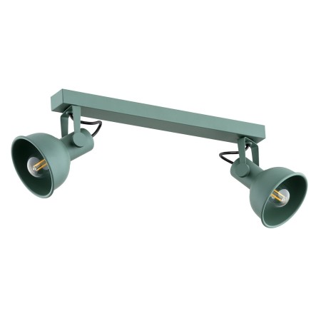 zielona lampa Argon LENORA 7174 plafon 2 pł.