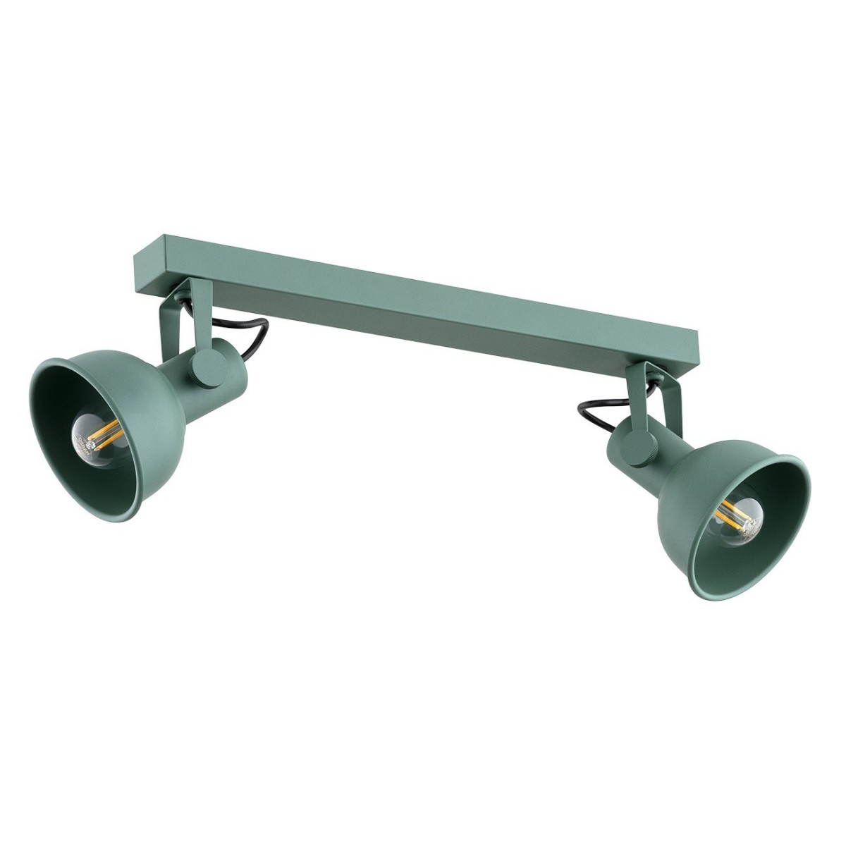 zielona lampa Argon LENORA 7174 plafon 2 pł.