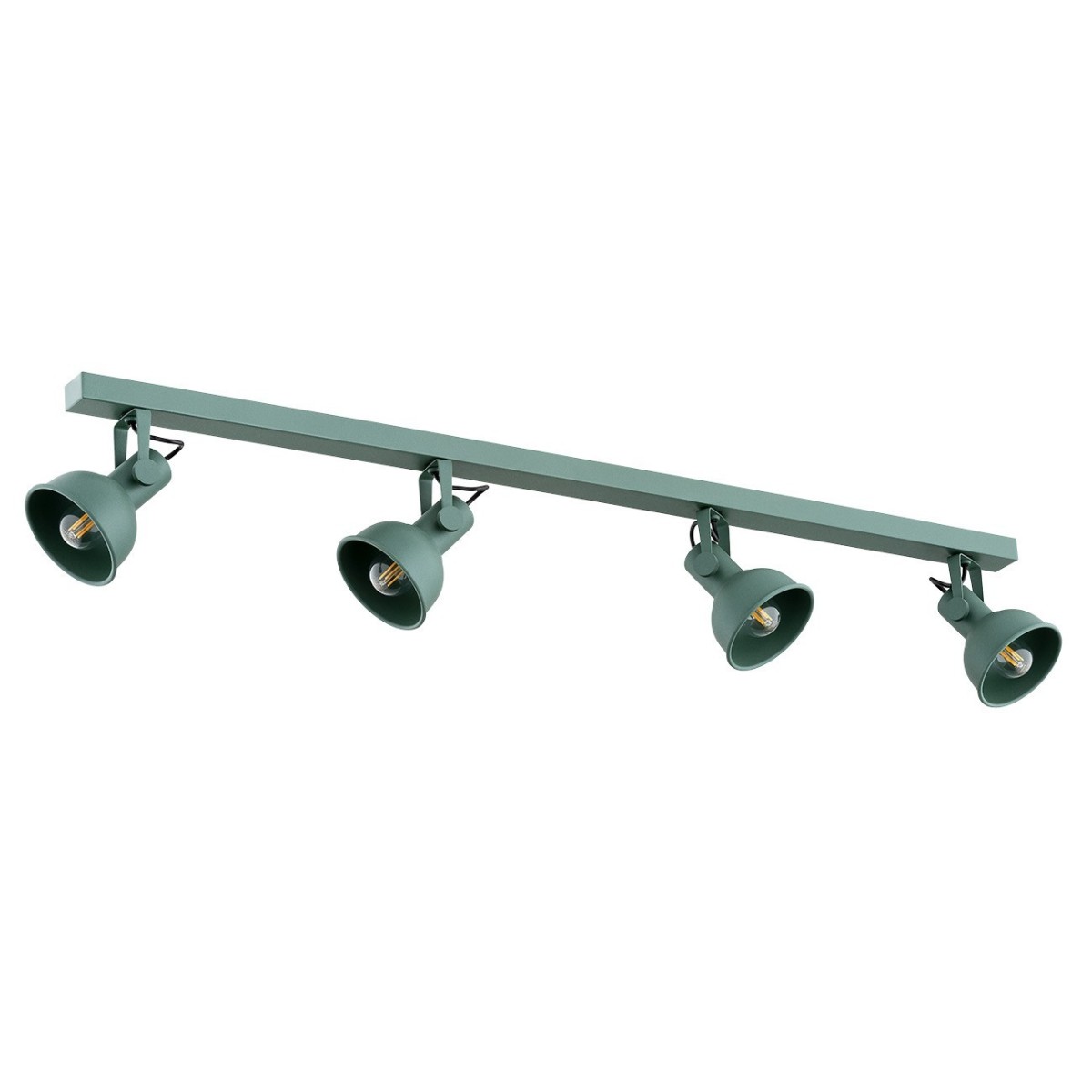 zielona lampa Argon LENORA 1819 plafon 4 pł.