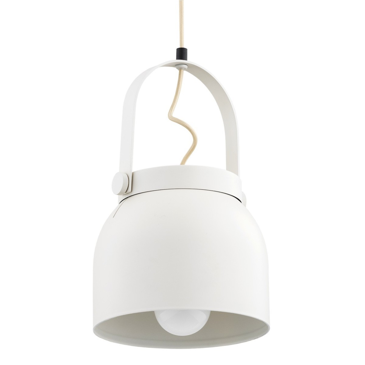 biała lampa Argon LOGAN 8280 lampa wisząca 1 pł.