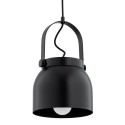 czarna  lampa Argon LOGAN 8281 lampa wisząca 1 pł.