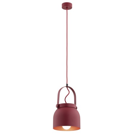 czerwona lampa Argon LOGAN 8282 lampa wisząca 1 pł.