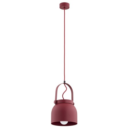 czerwona lampa Argon LOGAN 8282 lampa wisząca 1 pł.