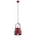 czerwona lampa Argon LOGAN 8282 lampa wisząca 1 pł.