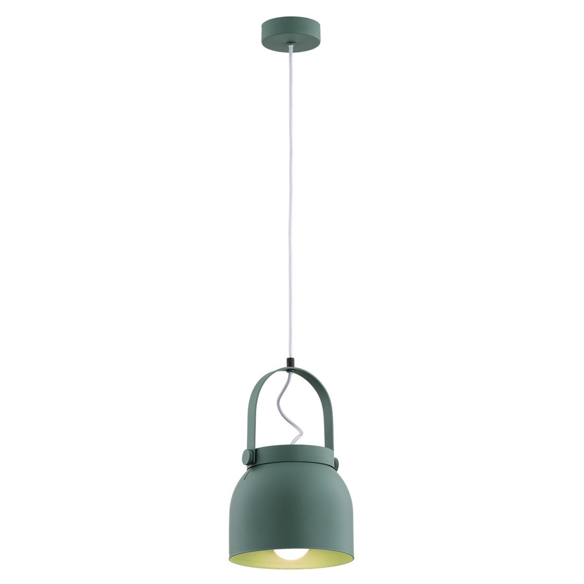 zielona lampa Argon LOGAN 8283 lampa wisząca 1 pł.