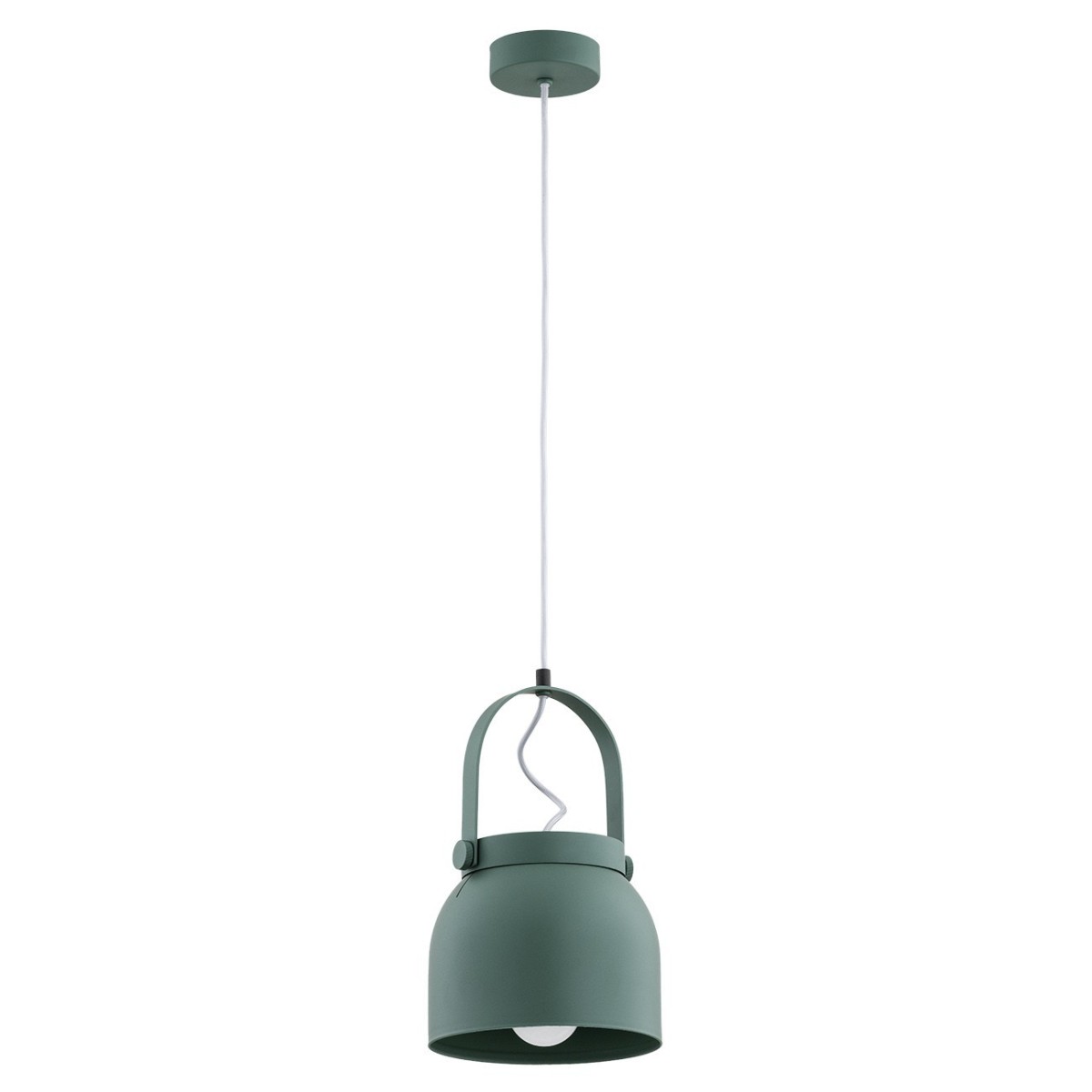 zielona lampa Argon LOGAN 8283 lampa wisząca 1 pł.