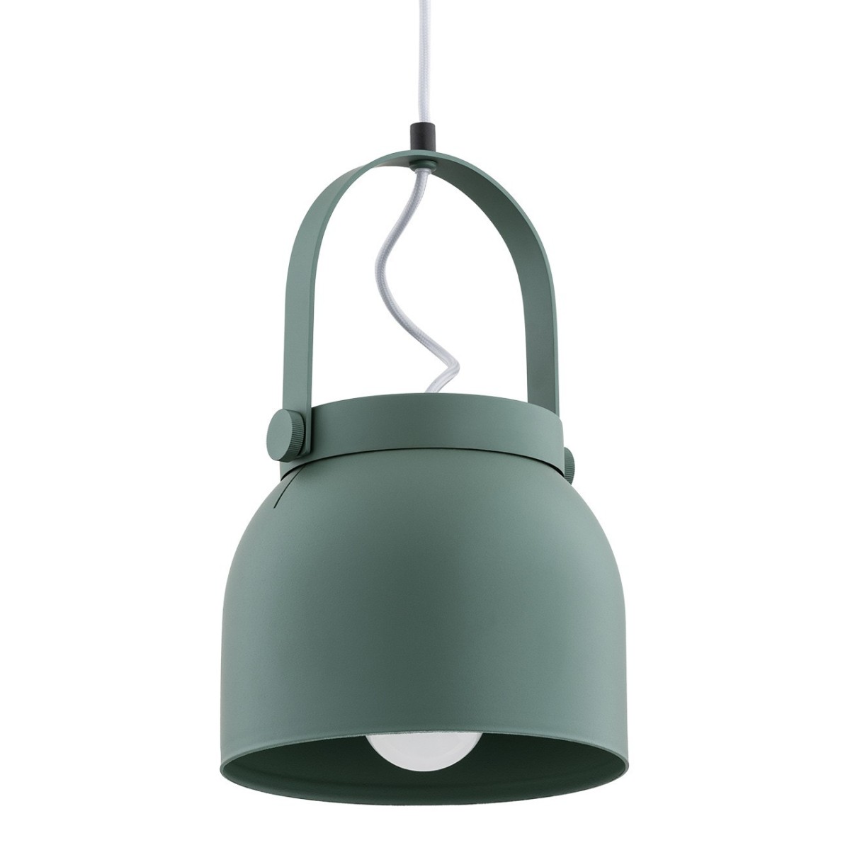 zielona lampa Argon LOGAN 8283 lampa wisząca 1 pł.