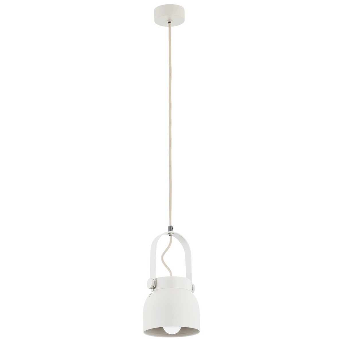 biała lampa Argon LOGAN 8290 lampa wisząca 1 pł., mniejsza