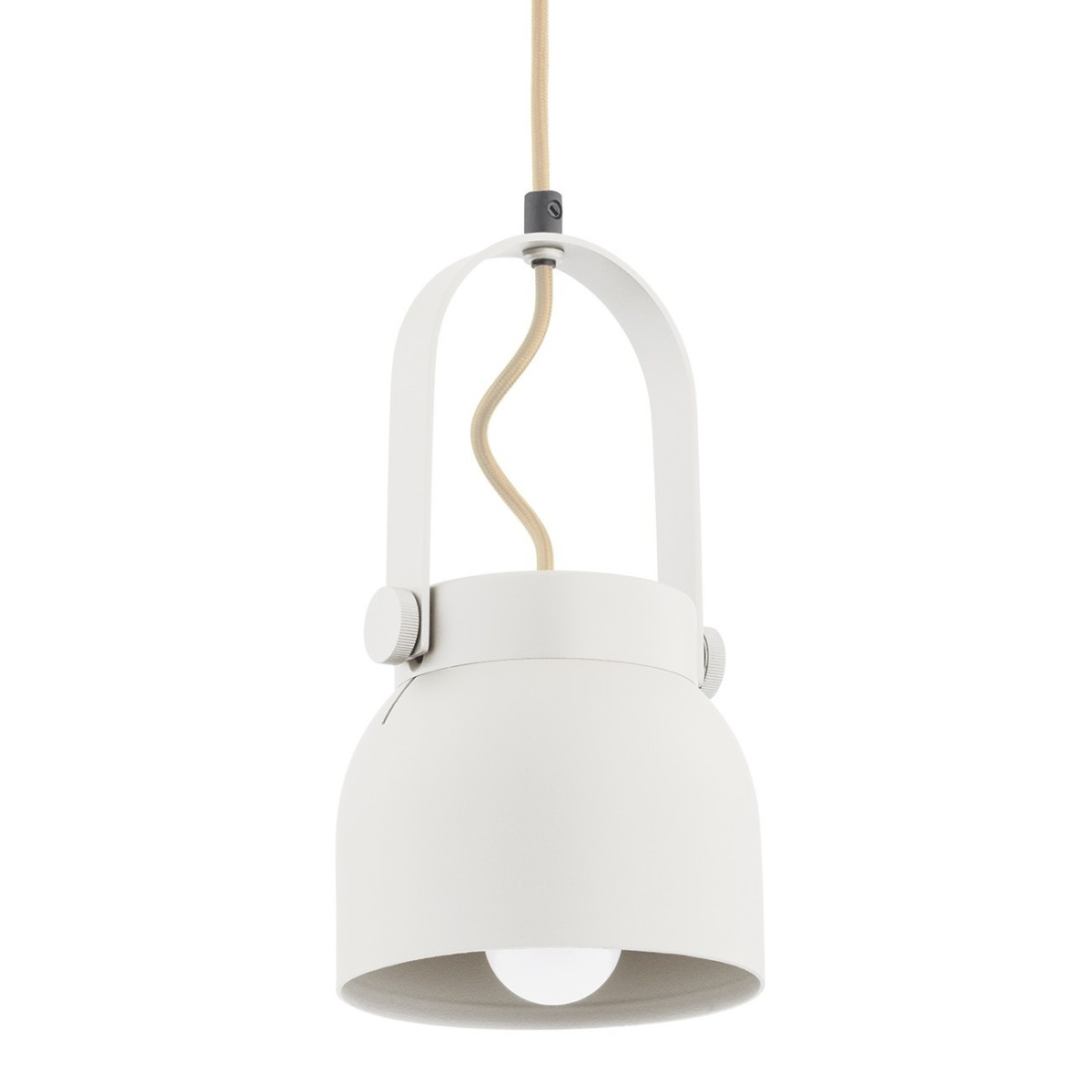 biała lampa Argon LOGAN 8290 lampa wisząca 1 pł., mniejsza