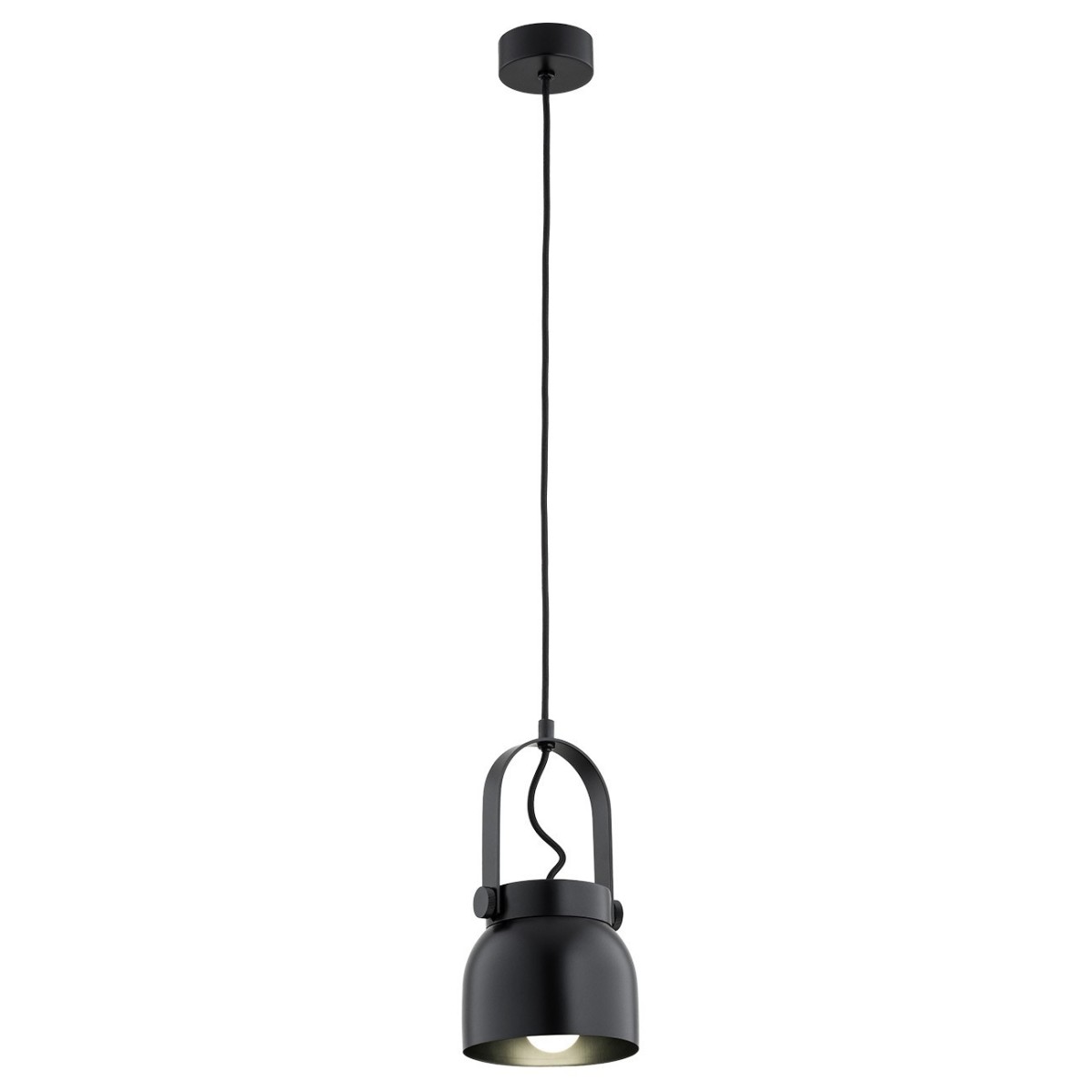 czarna  lampa Argon LOGAN 8291 lampa wisząca 1 pł., mniejsza