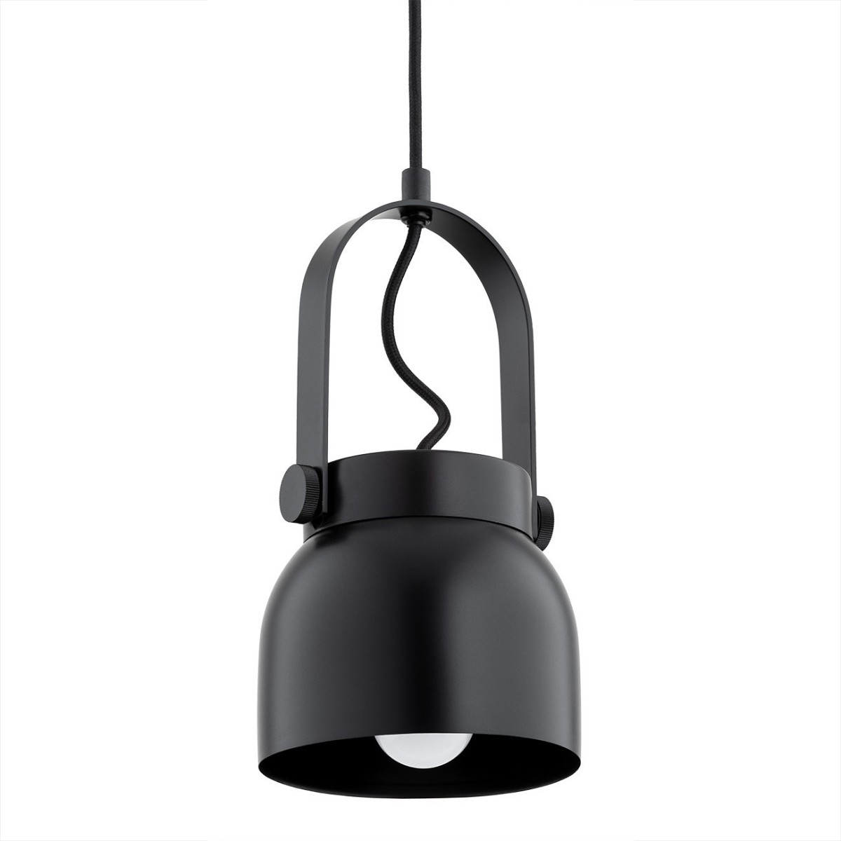 czarna  lampa Argon LOGAN 8291 lampa wisząca 1 pł., mniejsza