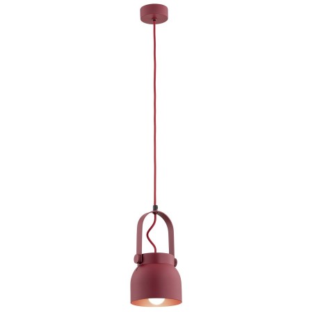 czerwona lampa Argon LOGAN 8292 lampa wisząca 1 pł., mniejsza