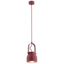 czerwona lampa Argon LOGAN 8292 lampa wisząca 1 pł., mniejsza
