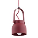 czerwona lampa Argon LOGAN 8292 lampa wisząca 1 pł., mniejsza