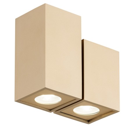 złota lampa Argon MORTIMER 7175 plafon 2 pł., kubiki