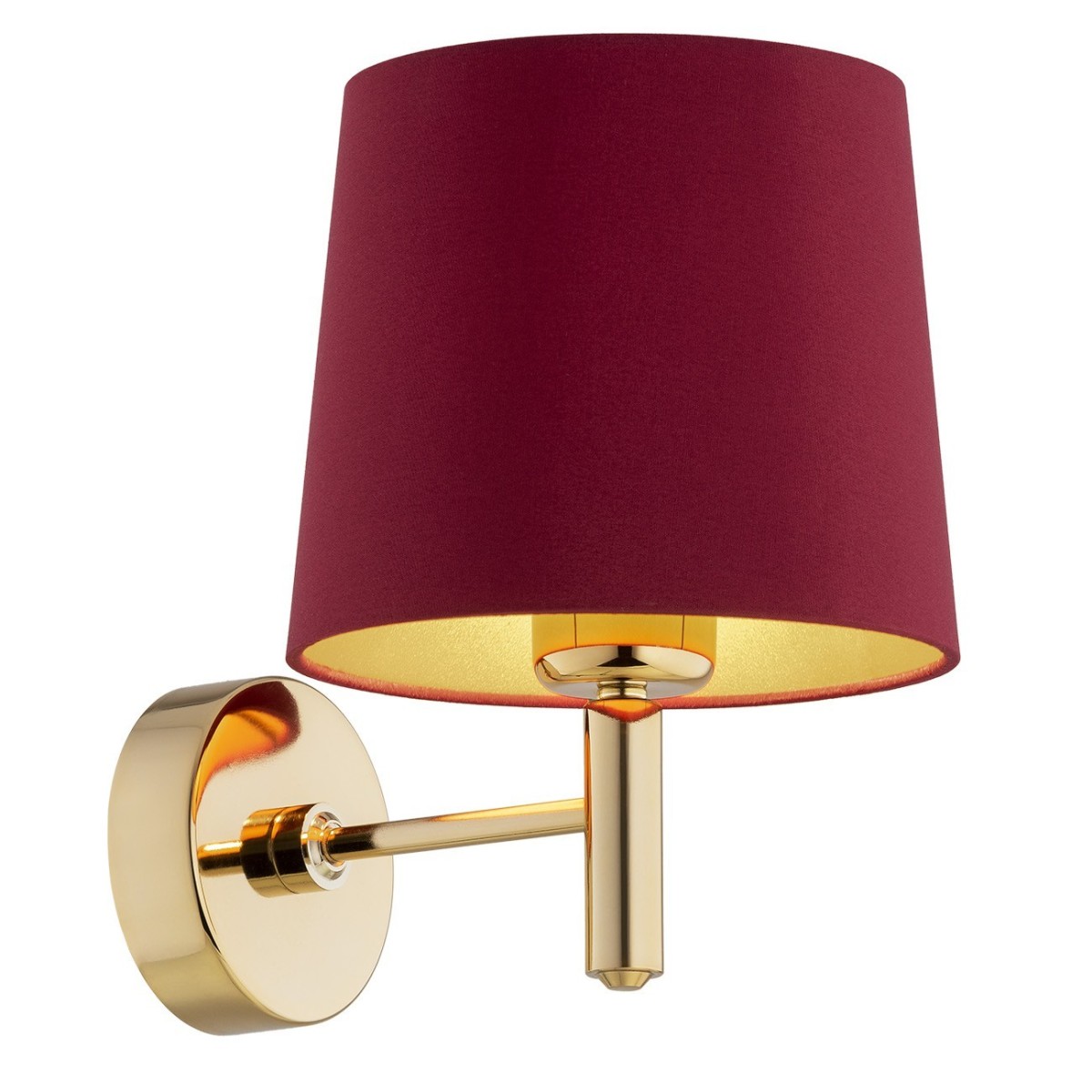 mosiężna lampa Argon PONTE PLUS 8311 kinkiet 1 pł.