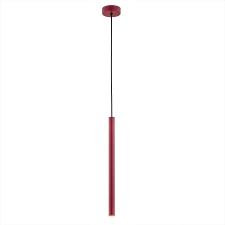 czerwona lampa Argon RIO 8331 lampa wisząca 1 pł.