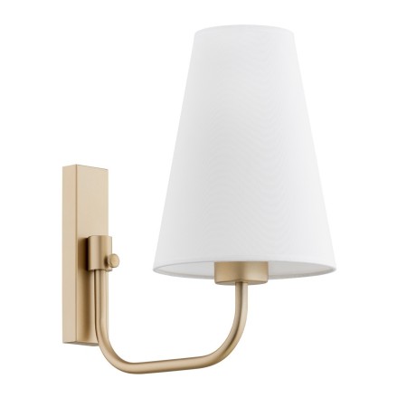 złota  lampa Argon SAFIANO 8312 kinkiet 1 pł.