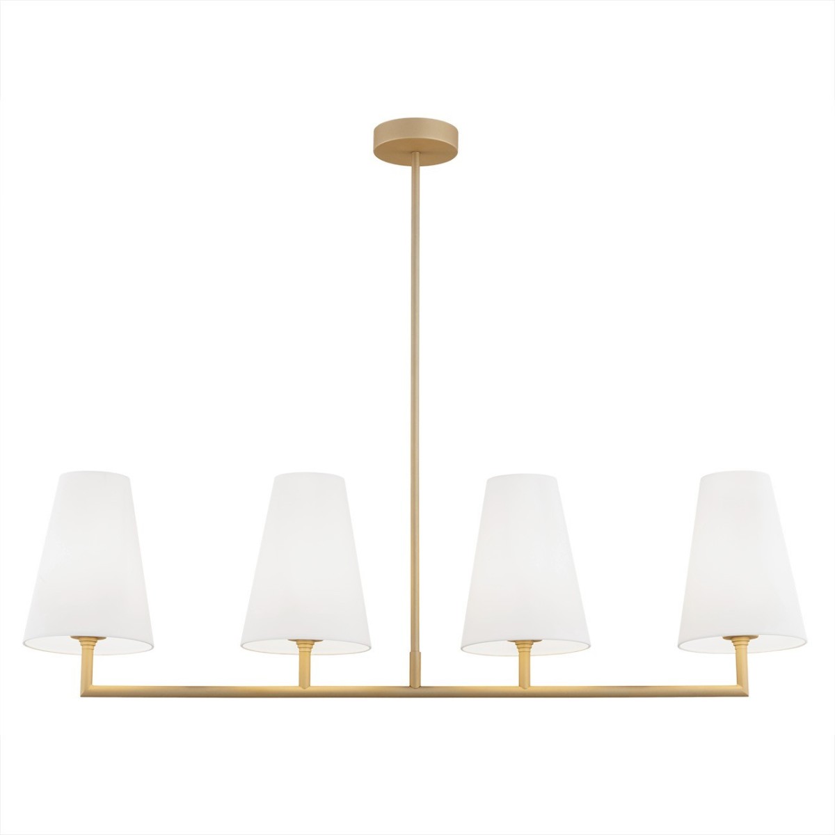 złota  lampa Argon SAFIANO 1828 lampa wisząca 4 pł.