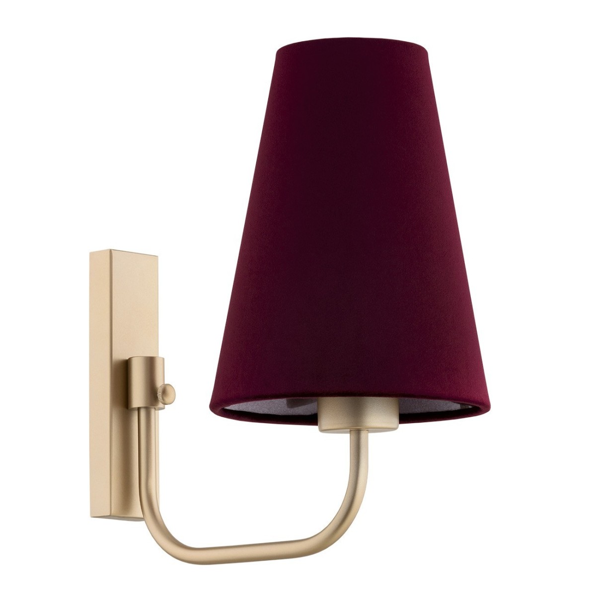 złota lampa Argon SAFIANO 8313 kinkiet 1 pł.