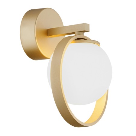 złota lampa Argon SATURNIA 8259 kinkiet 1 pł.