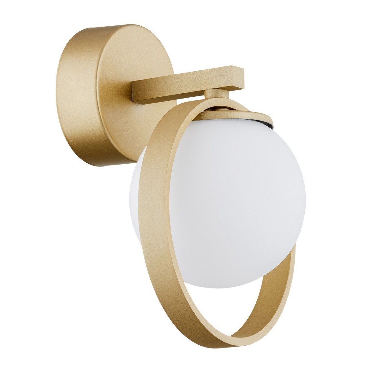 złota lampa Argon SATURNIA 8259 kinkiet 1 pł.