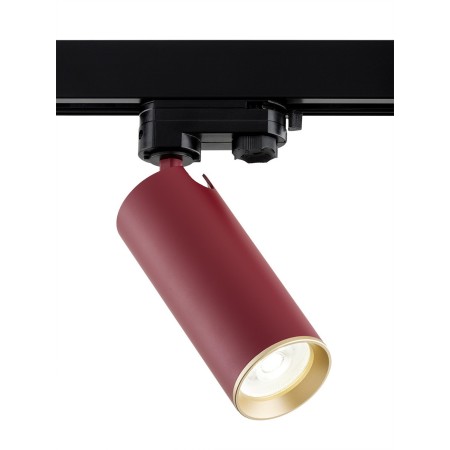 czerwona lampa Argon TORELLO 8338 reflektorek 1 pł., do szynoprzewodów T-RACK
