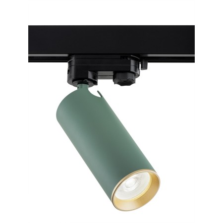 zielona lampa Argon TORELLO 8339 reflektorek 1 pł., do szynoprzewodów T-RACK