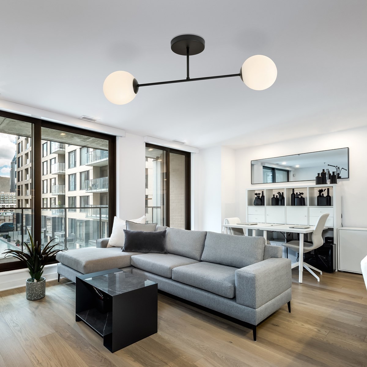 biała Lampa sufitowa ROMA 2 BL OPAL polska produkcja