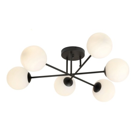 biała Lampa sufitowa ROMA 6 BL OPAL polska produkcja