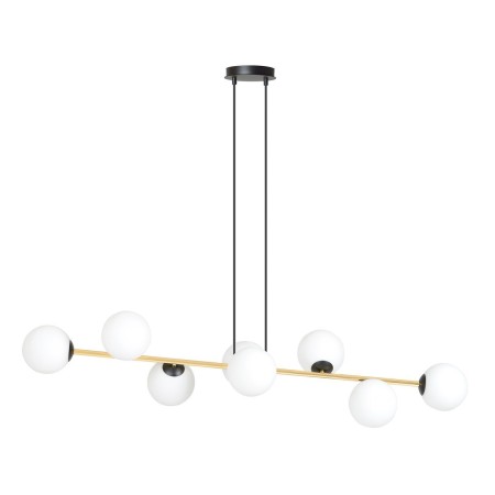 biała Lampa wisząca GRAVITY 8 BL OPAL polska produkcja