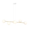 biała Lampa wisząca GRAVITY 6 WH GOLD polska produkcja
