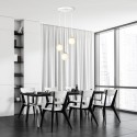 biała Lampa wisząca ROYAL 3 WH polska produkcja