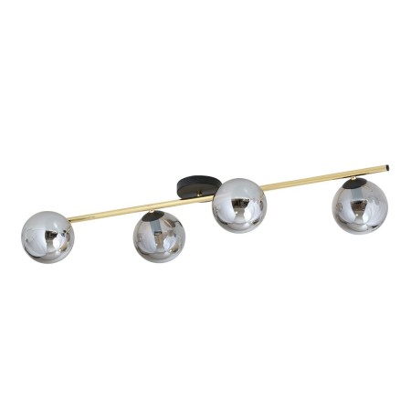 grafitowa Lampa sufitowa SPLENDI 4 BL GRAFIT polska produkcja