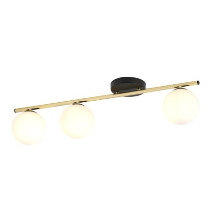 biała Lampa sufitowa MONZA 3 BL OPAL polska produkcja