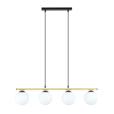 biała Lampa wisząca ALORA 4 BL OPAL polska produkcja
