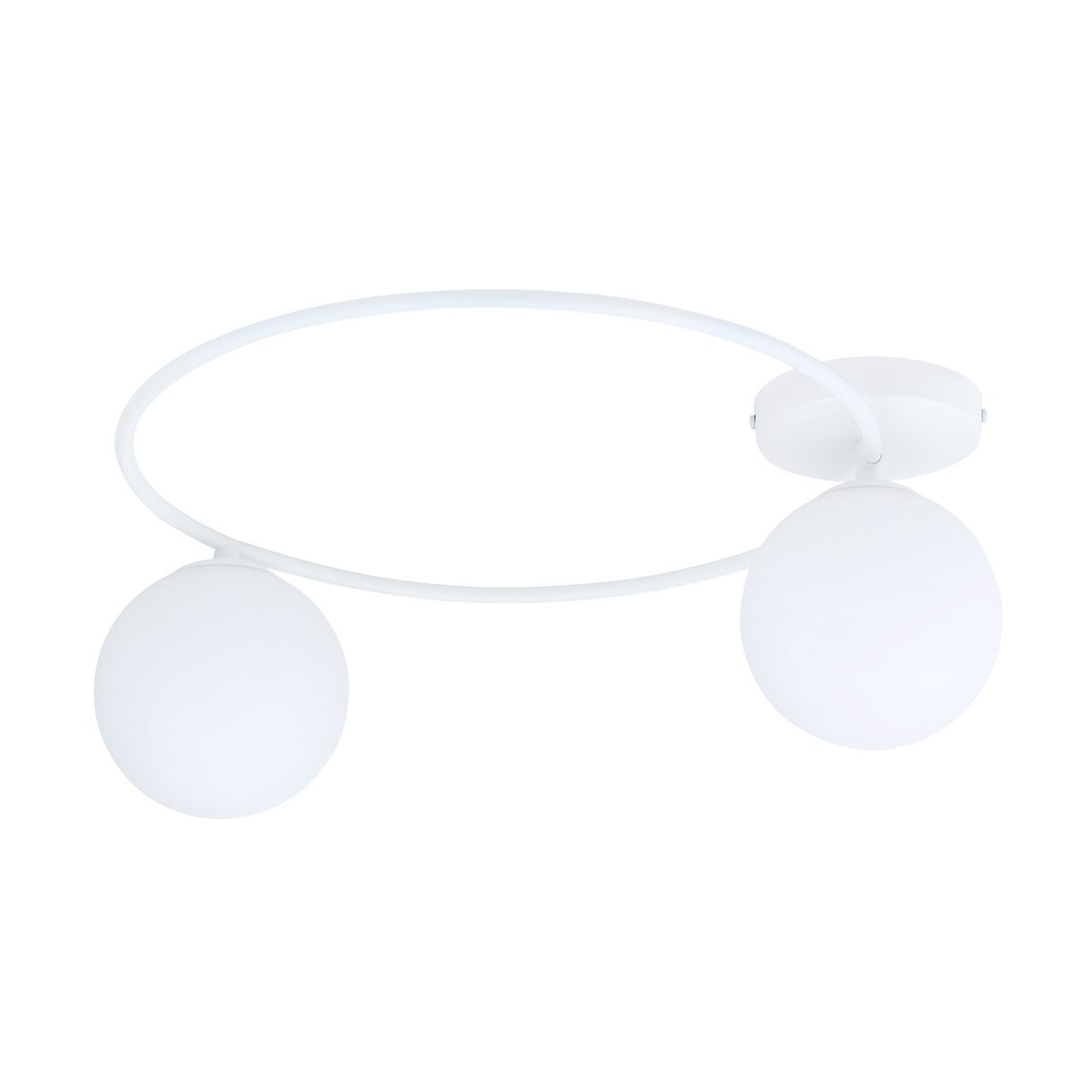 biała Lampa sufitowa SOPRA 2 WH OPAL polska produkcja