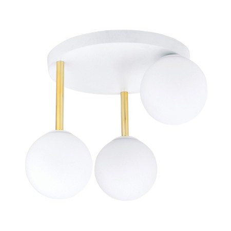 biała Lampa sufitowa DOLCE 3 WH OPAL polska produkcja