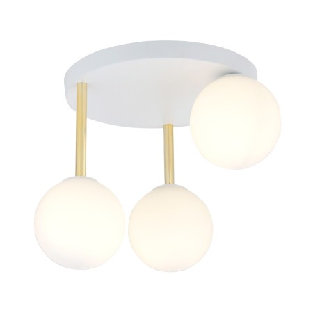 biała Lampa sufitowa DOLCE 3 WH OPAL polska produkcja