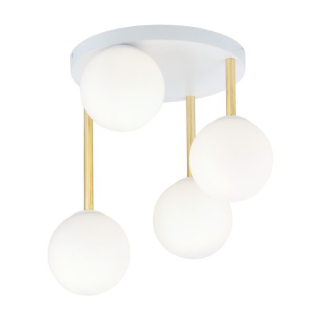 biała Lampa sufitowa DOLCE 4 WH OPAL polska produkcja