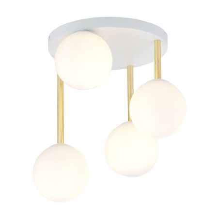 biała Lampa sufitowa DOLCE 4 WH OPAL polska produkcja